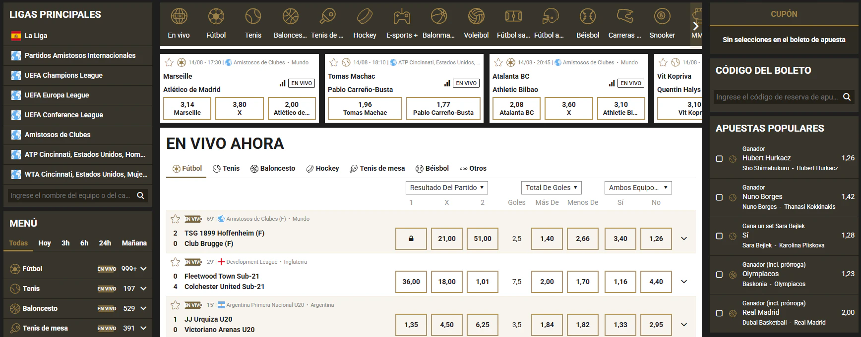 Casinoly Casino apuestas deportivas y esports